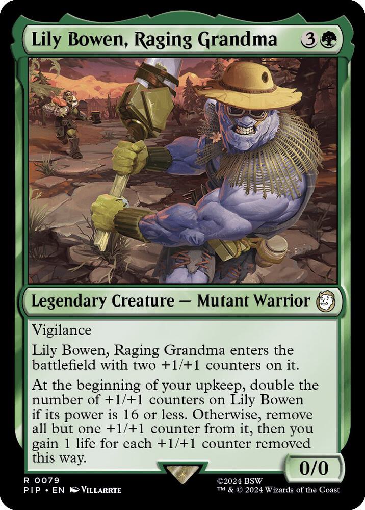Lily Bowen, Raging Grandma (79) [Fallout]