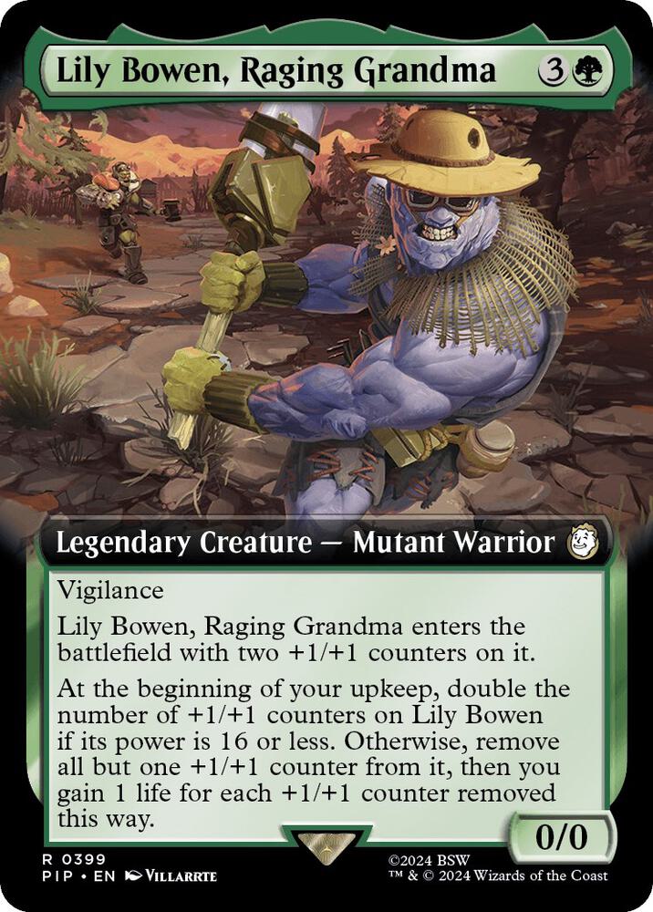 Lily Bowen, Raging Grandma (Extended Art) (399) [Fallout]