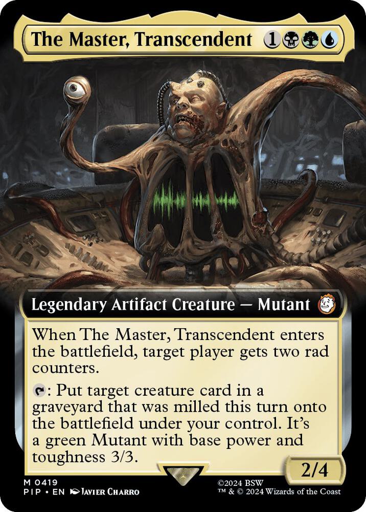 The Master, Transcendent (Extended Art) (419) [Fallout]