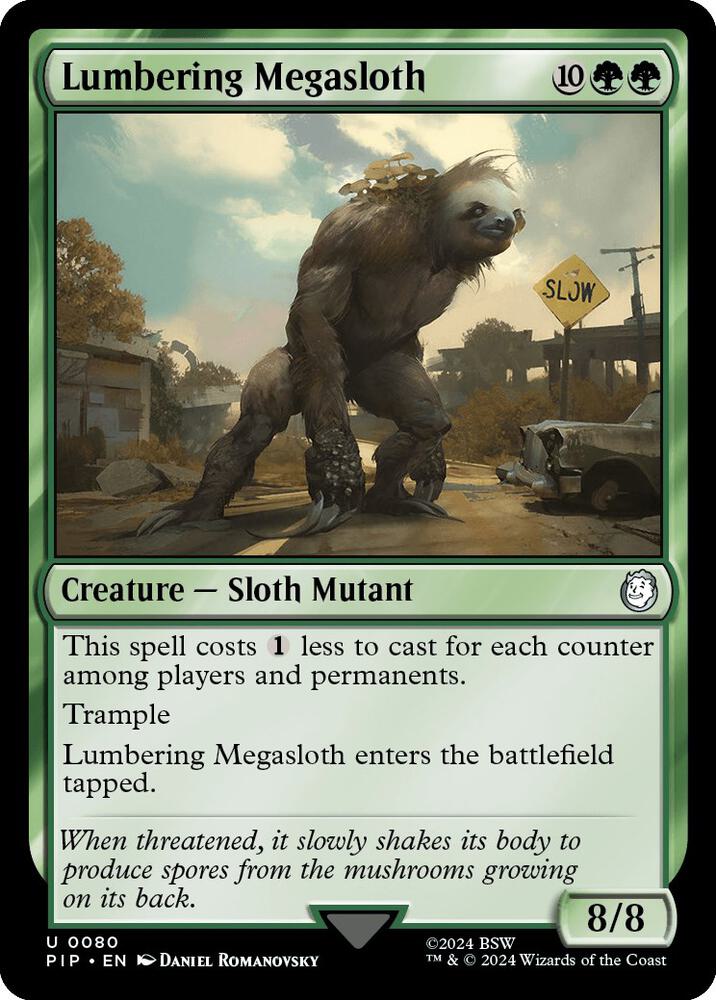 Lumbering Megasloth (80) [Fallout]