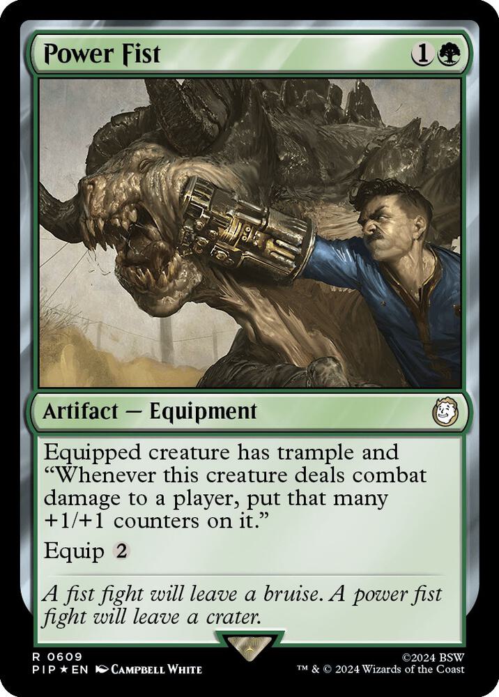 Power Fist (Surge Foil) (609) [Fallout]
