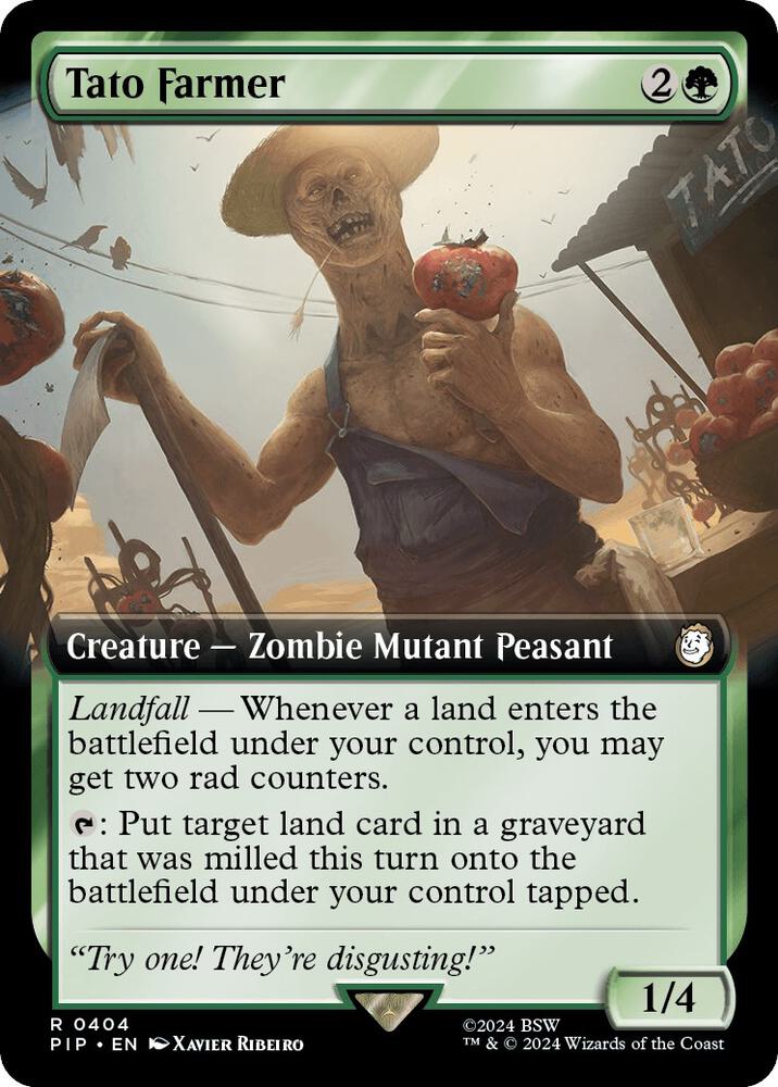 Tato Farmer (Extended Art) (404) [Fallout]