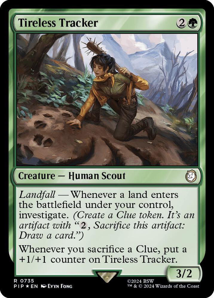 Tireless Tracker (Surge Foil) (735) [Fallout]