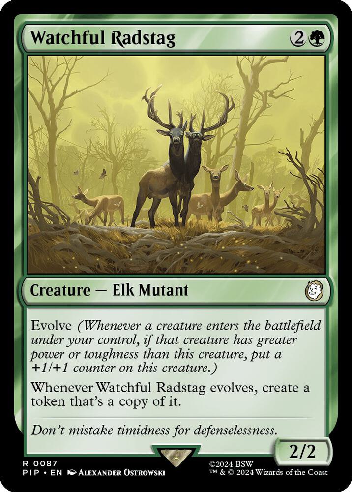 Watchful Radstag (87) [Fallout]