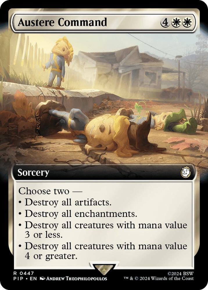 Austere Command (Extended Art) (447) [Fallout]