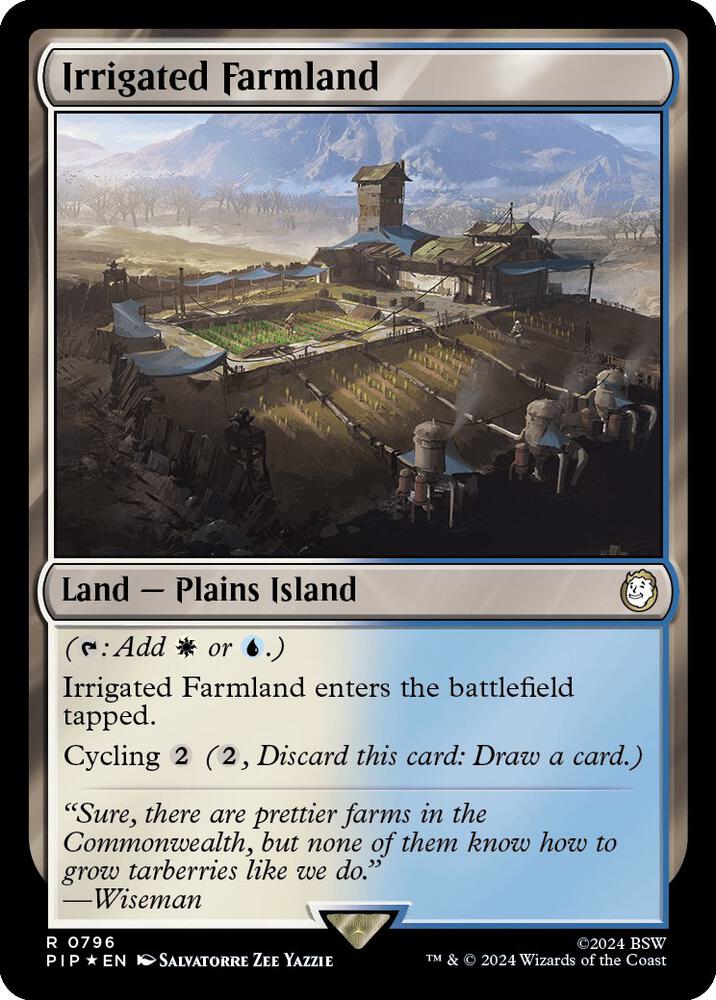 Irrigated Farmland (Surge Foil) (796) [Fallout]