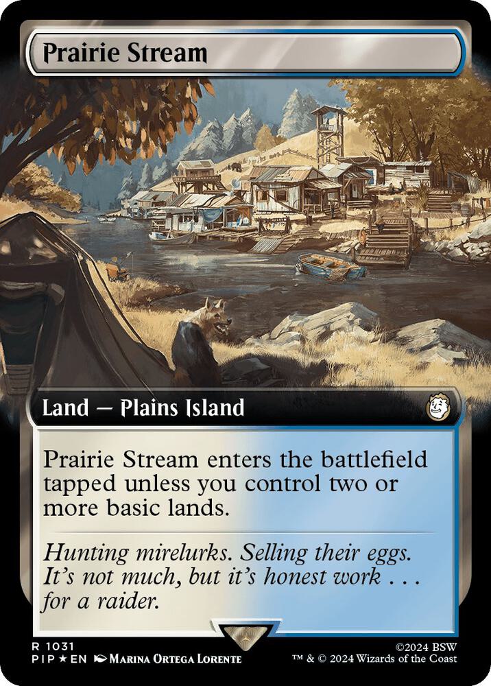 Prairie Stream (Extended Art) (Surge Foil) (1031) [Fallout]