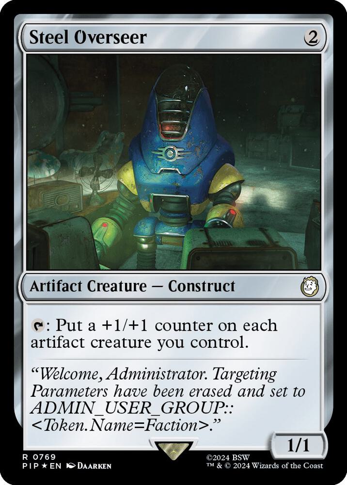 Steel Overseer (Surge Foil) (769) [Fallout]