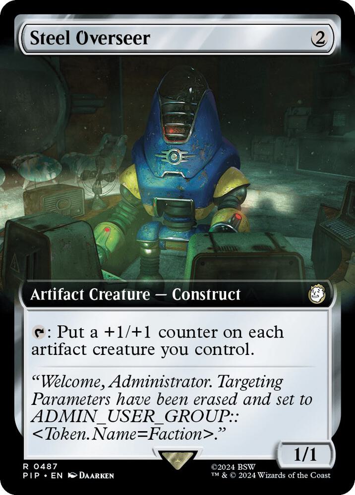 Steel Overseer (Extended Art) (487) [Fallout]