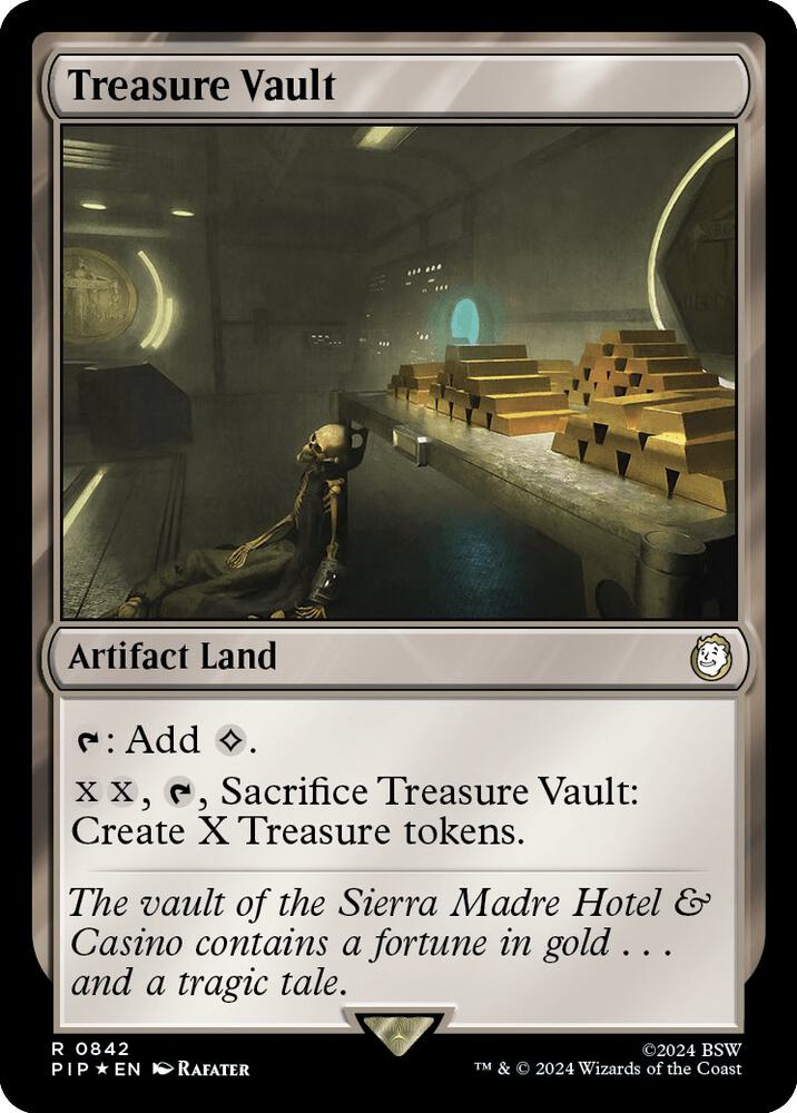 Treasure Vault (Surge Foil) (842) [Fallout]