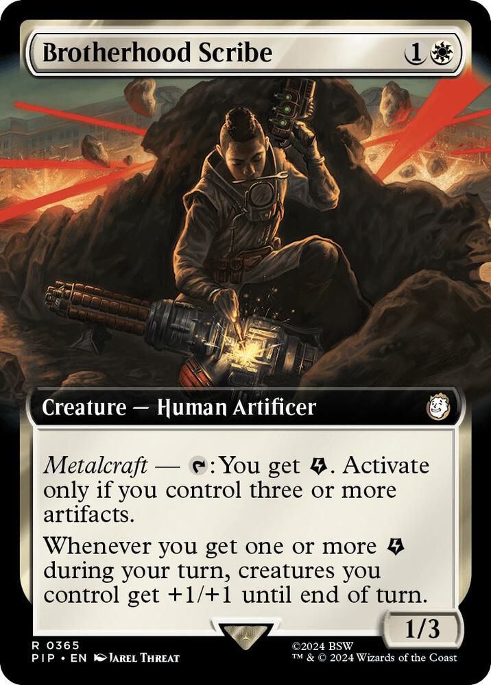 Brotherhood Scribe (Extended Art) (365) [Fallout]