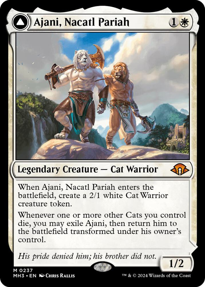 Ajani, Nacatl Pariah (237) [Modern Horizons 3]