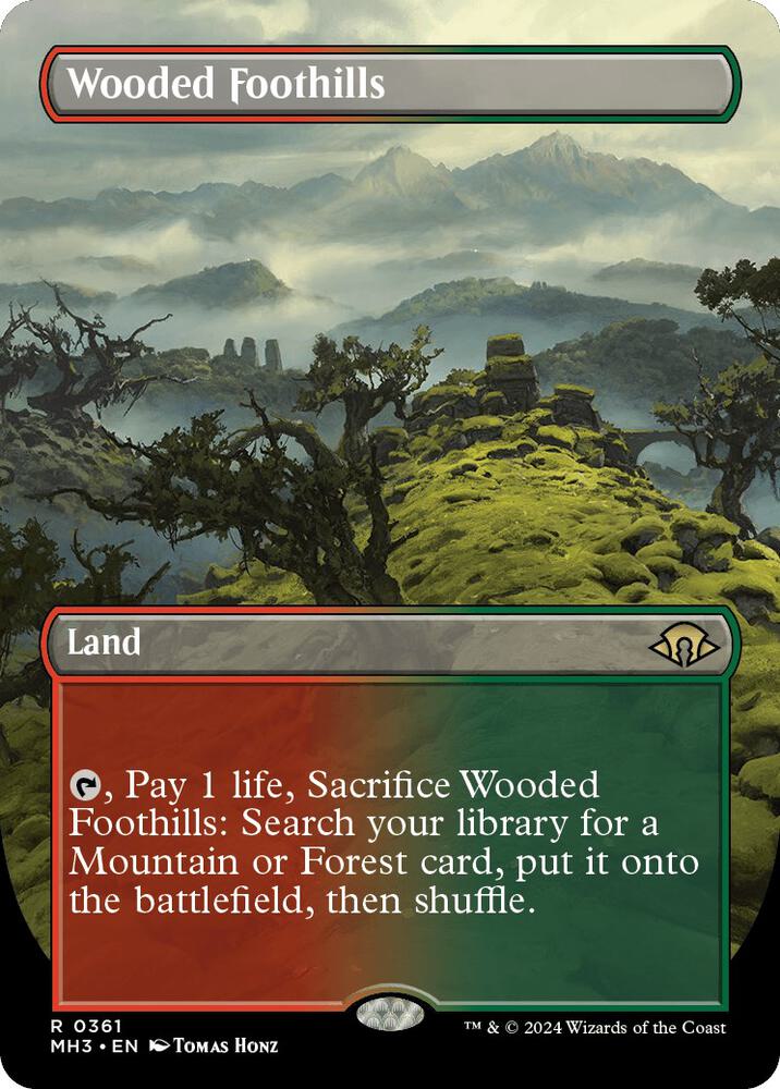 Wooded Foothills (Borderless) (361) [Modern Horizons 3]
