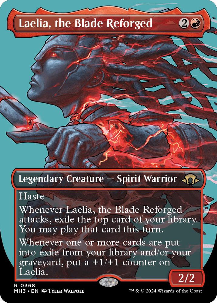 Laelia, the Blade Reforged (Borderless) (368) [Modern Horizons 3]