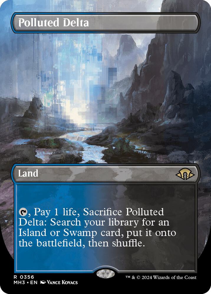 Polluted Delta (Borderless) (356) [Modern Horizons 3]