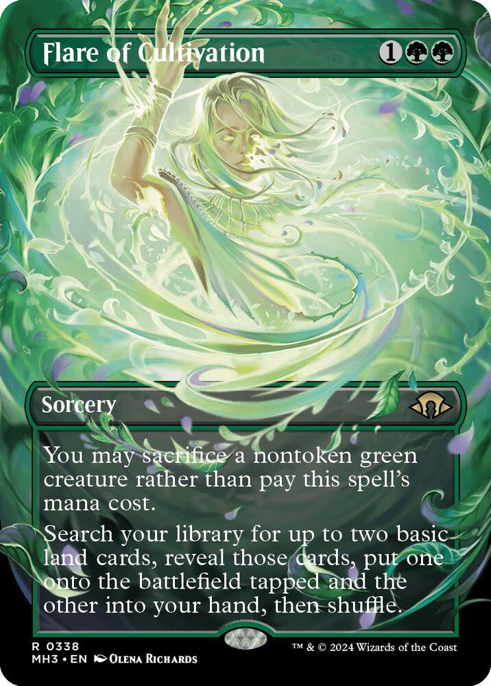 Flare of Cultivation (Borderless) (338) [Modern Horizons 3]