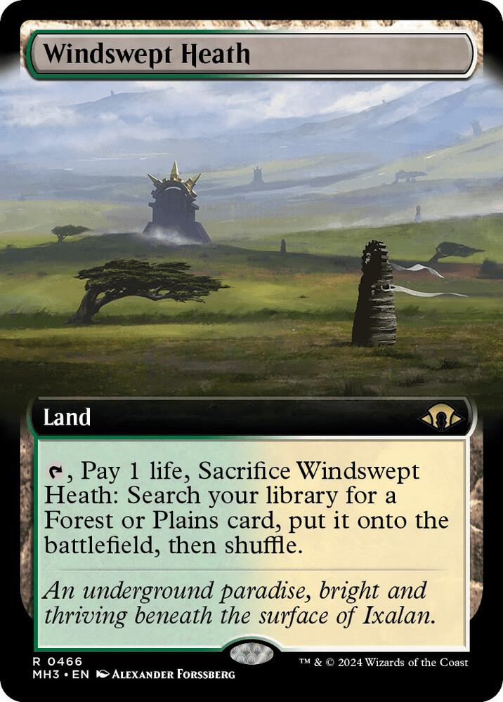 Windswept Heath (Extended Art) (466) [Modern Horizons 3]