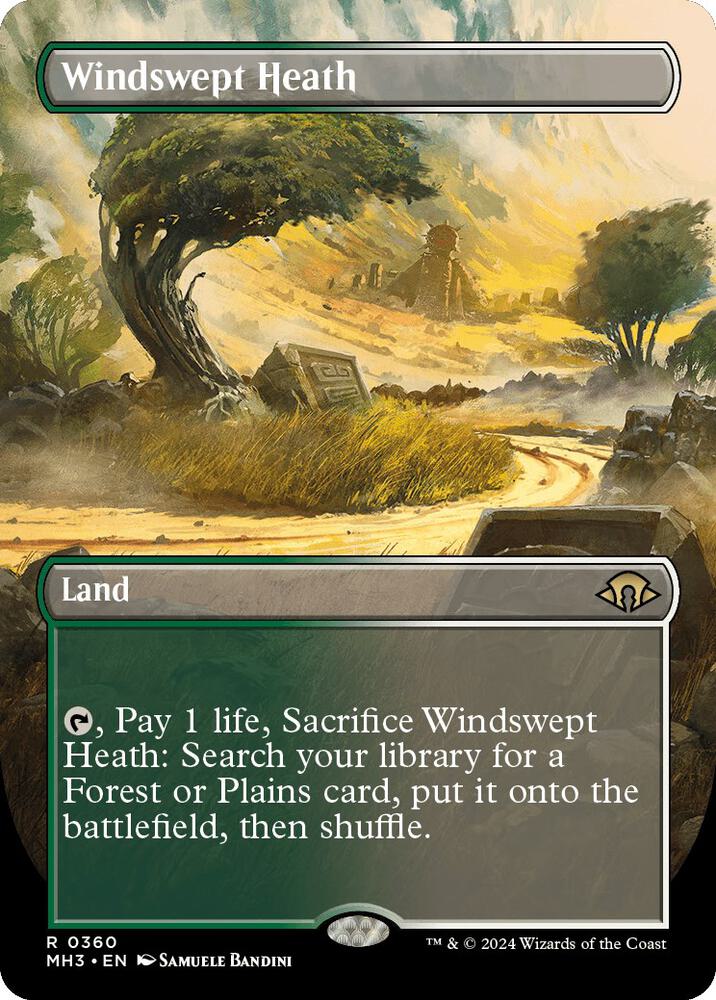 Windswept Heath (Borderless) (360) [Modern Horizons 3]