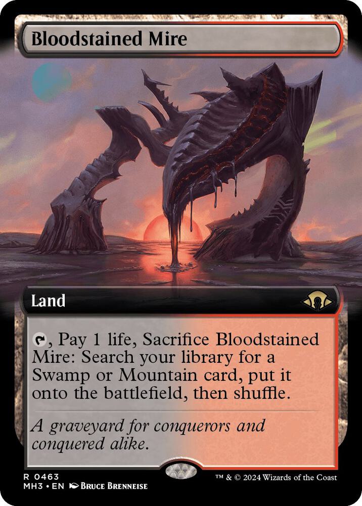Bloodstained Mire (Extended Art) (463) [Modern Horizons 3]