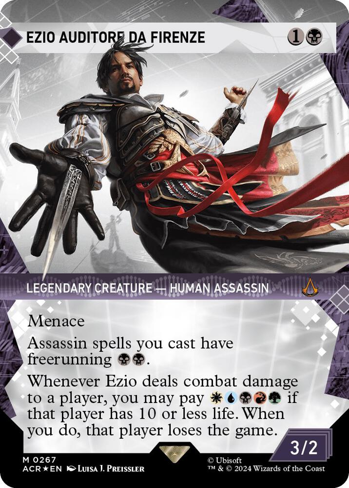 Ezio Auditore da Firenze (Showcase) (Textured Foil) (267) [Assassin's Creed]
