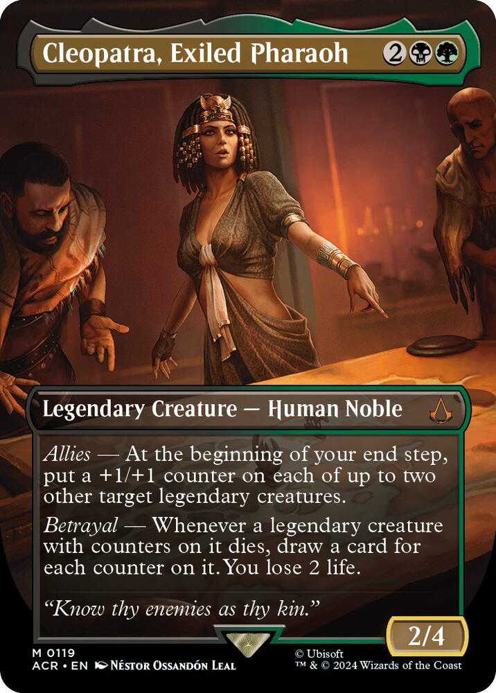 Cleopatra, Exiled Pharaoh (Borderless) (119) [Assassin's Creed]