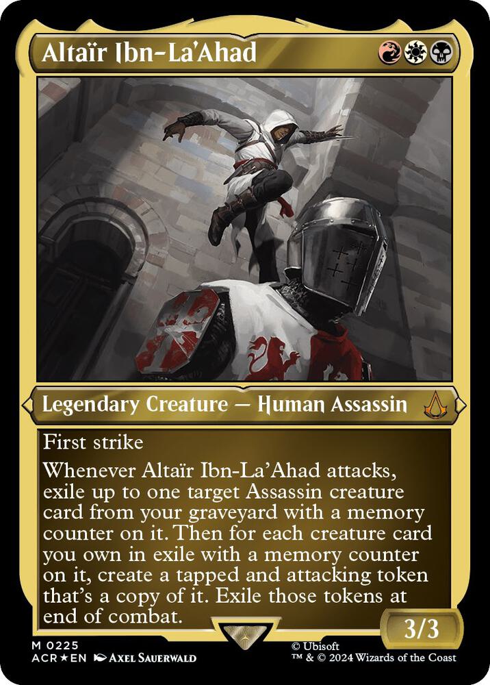 Altair Ibn-La'Ahad (Foil Etched) (225) [Assassin's Creed]