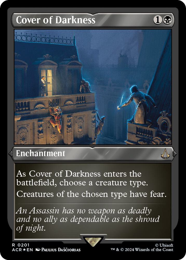 Cover of Darkness (Foil Etched) (201) [Assassin's Creed]