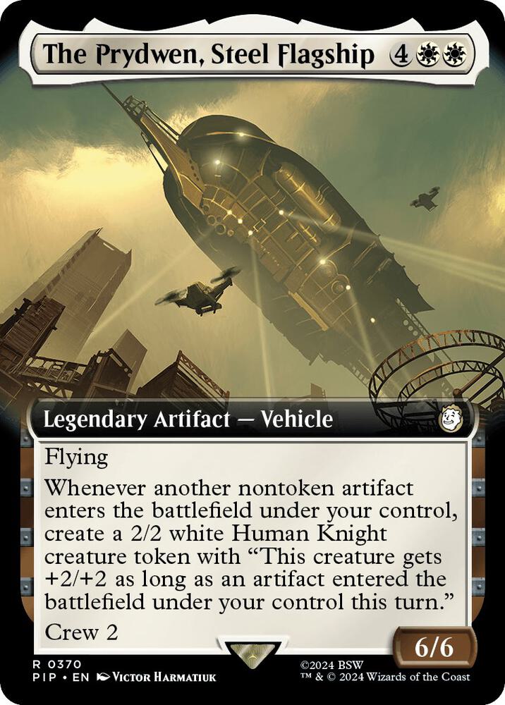The Prydwen, Steel Flagship (Extended Art) (370) [Fallout]