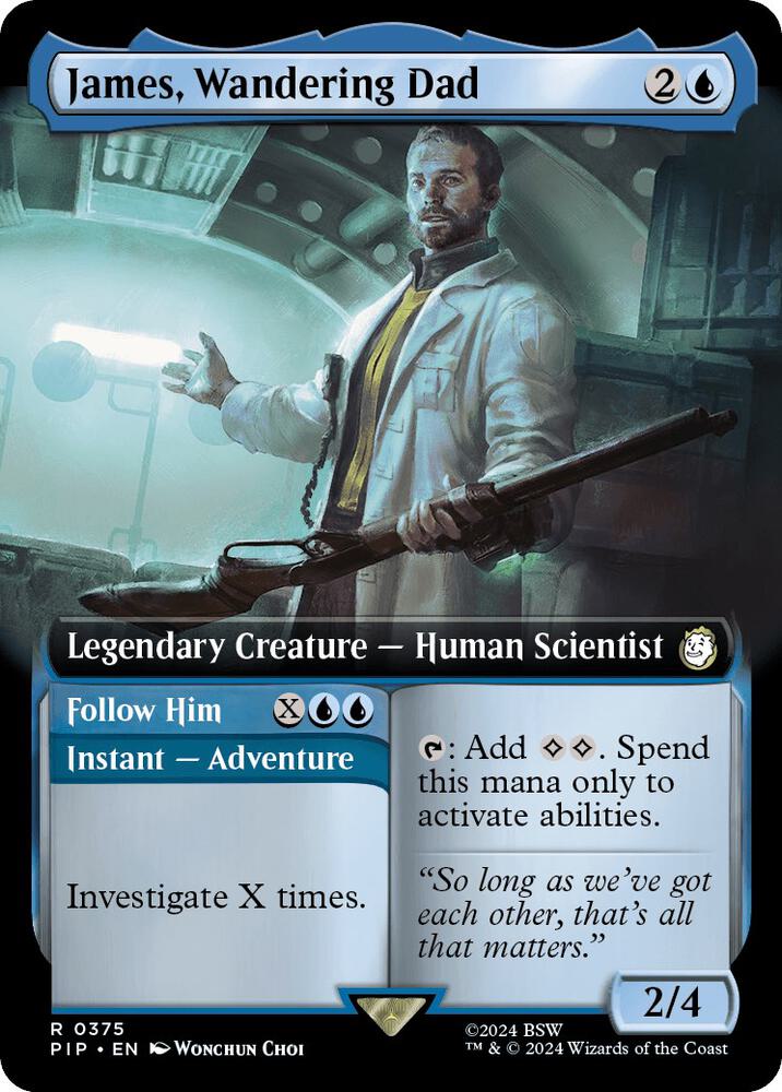 James, Wandering Dad (Extended Art) (375) [Fallout]