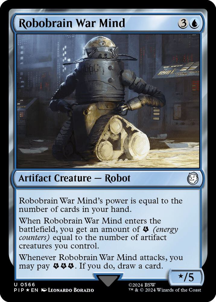 Robobrain War Mind (Surge Foil) (566) [Fallout]