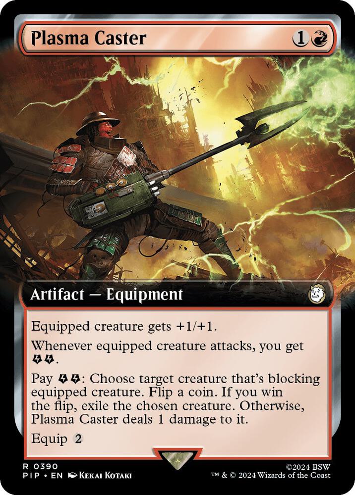 Plasma Caster (Extended Art) (390) [Fallout]