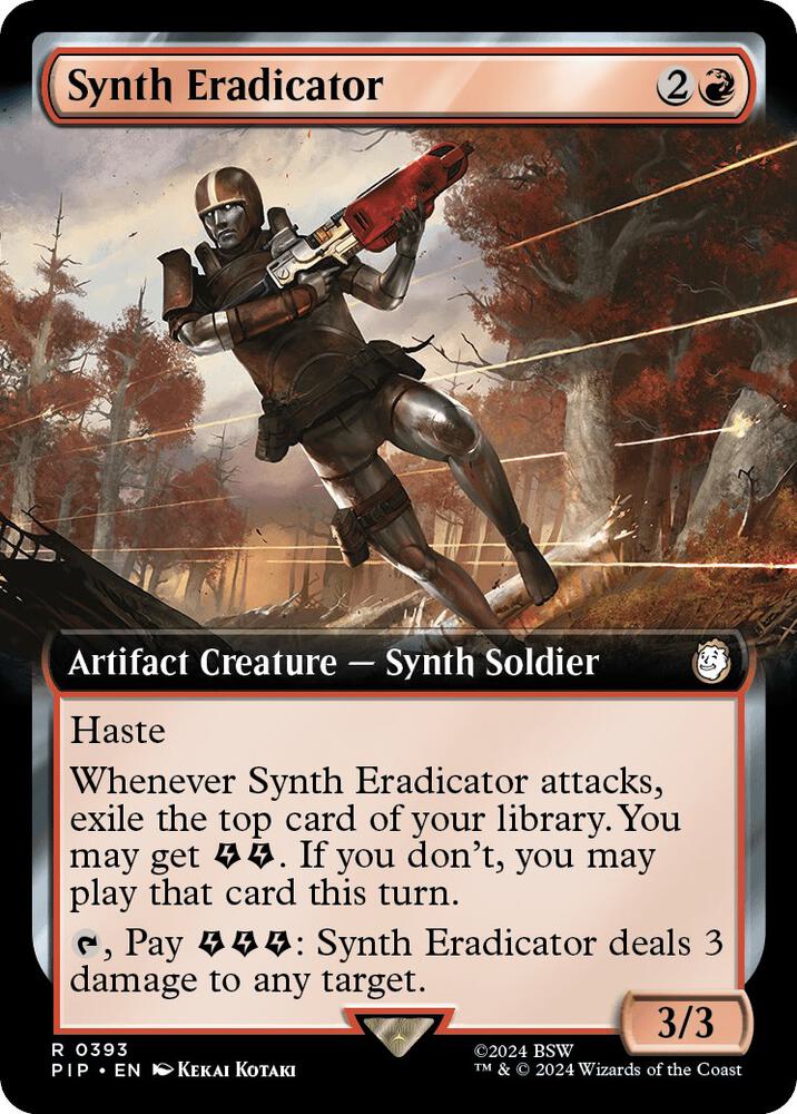 Synth Eradicator (Extended Art) (393) [Fallout]