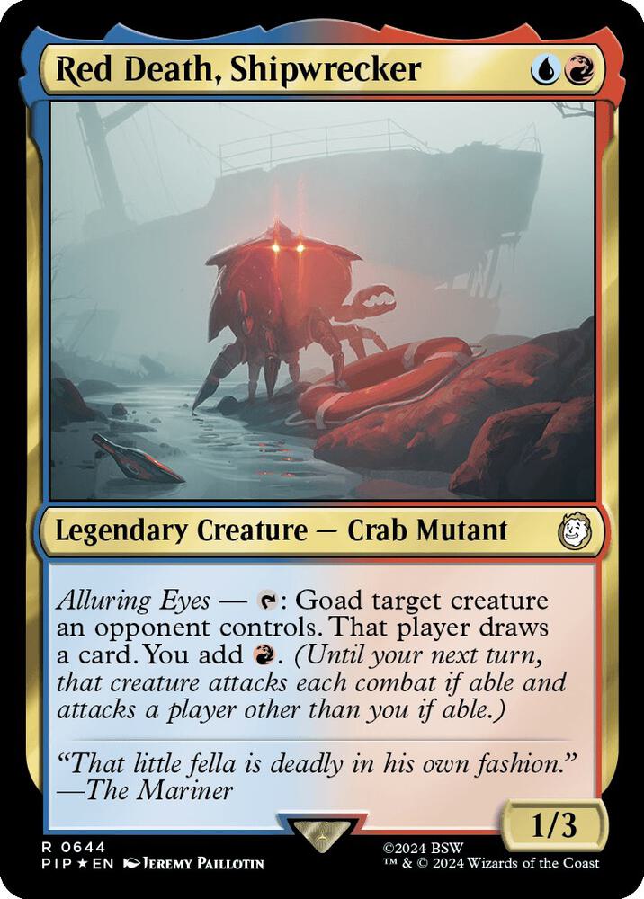 Red Death, Shipwrecker (Surge Foil) (644) [Fallout]