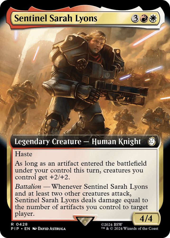 Sentinel Sarah Lyons (Extended Art) (428) [Fallout]