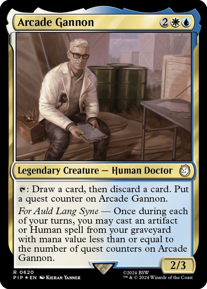 Arcade Gannon (Surge Foil) (620) [Fallout]