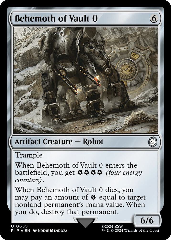 Behemoth of Vault 0 (Surge Foil) (655) [Fallout]