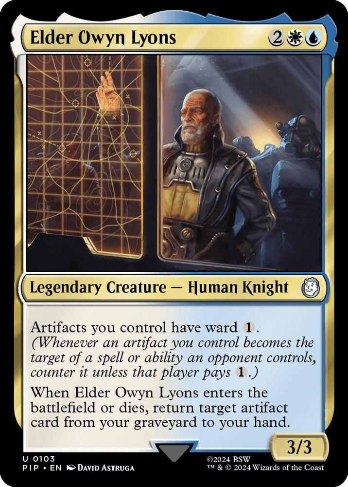 Elder Owyn Lyons (103) [Fallout]
