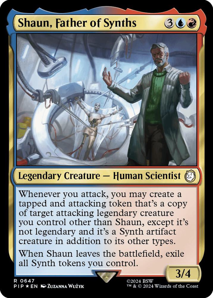 Shaun, Father of Synths (Surge Foil) (647) [Fallout]