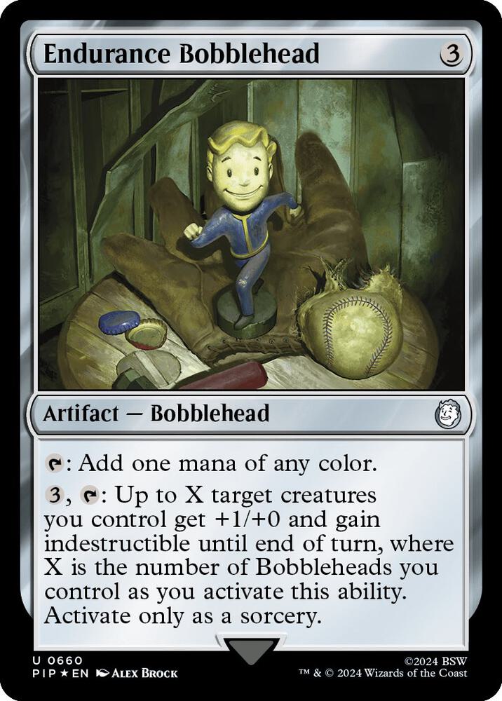 Endurance Bobblehead (Surge Foil) (660) [Fallout]