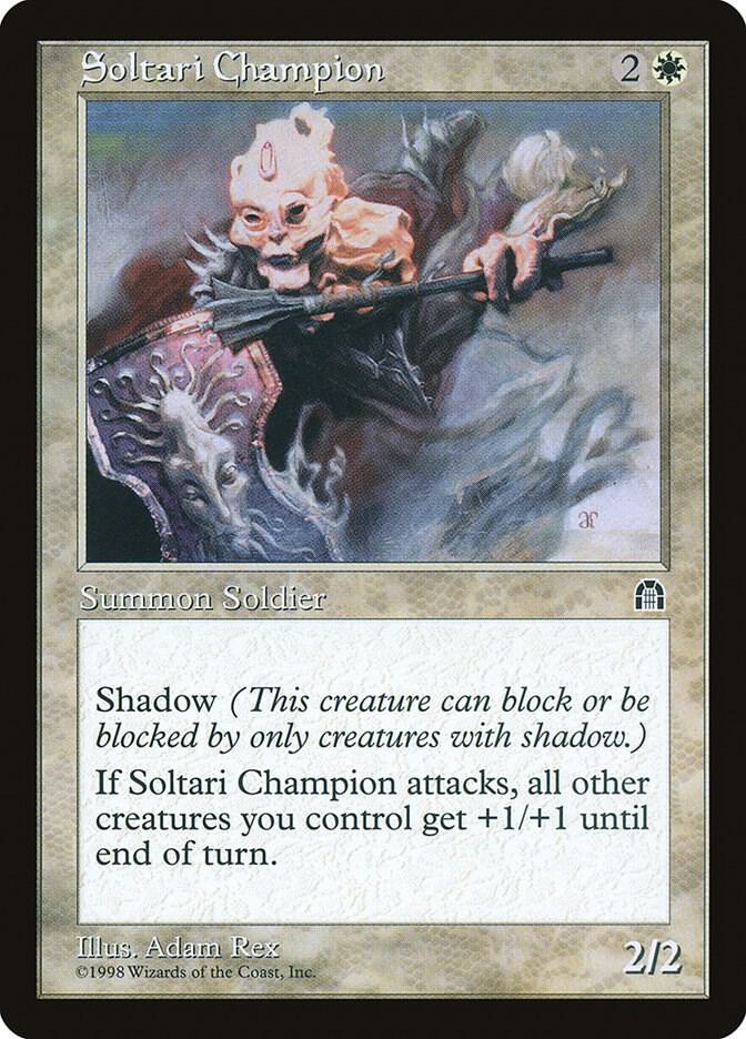 Soltari Champion (18) [Stronghold]