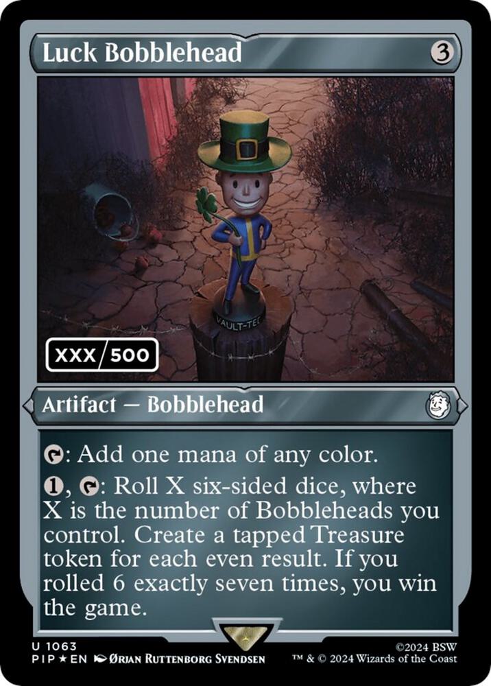Luck Bobblehead (Serial Numbered) (1063) [Fallout]