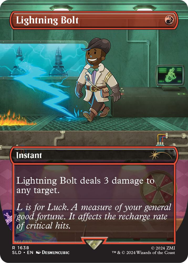 Lightning Bolt (1638) [Secret Lair Drop]