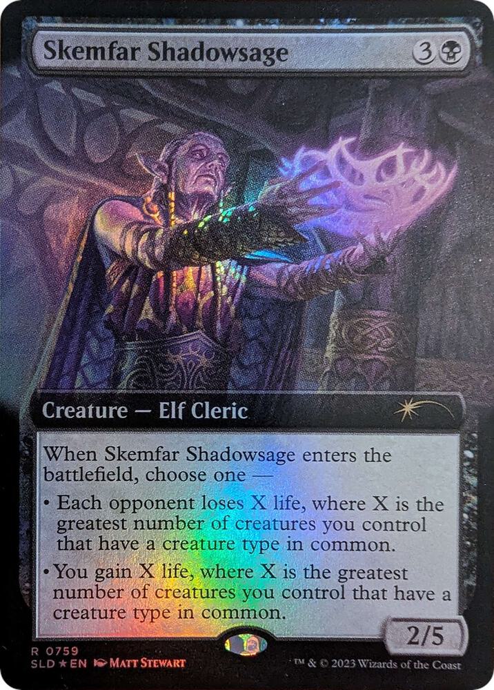 Skemfar Shadowsage (Extended Art) (759) [Secret Lair Drop]