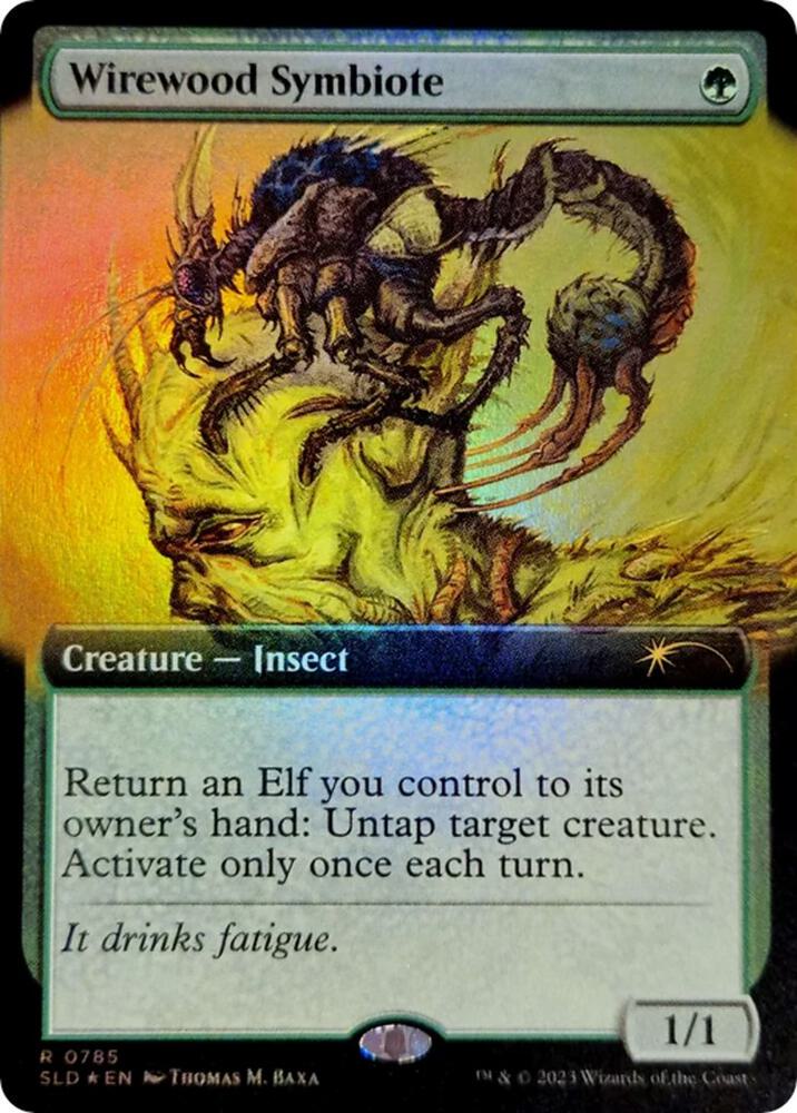 Wirewood Symbiote (Extended Art) (785) [Secret Lair Drop]