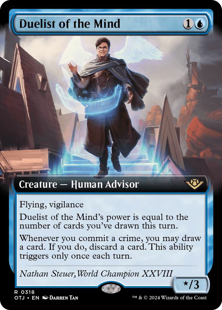 Duelist of the Mind (Extended Art) (318) [Outlaws of Thunder Junction]