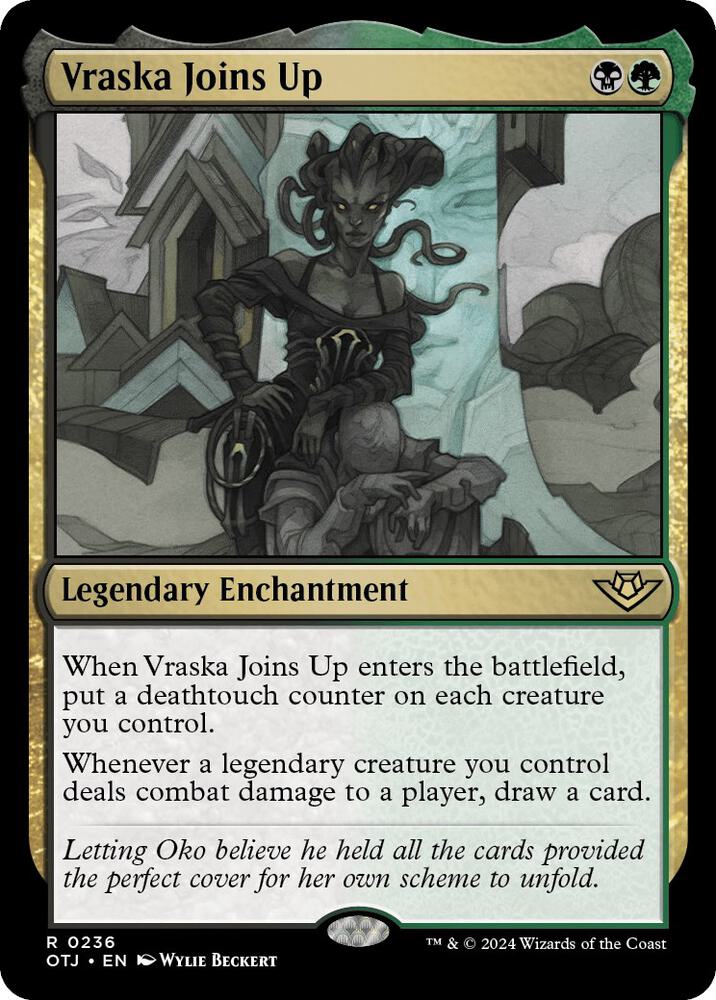 Vraska Joins Up (236) [Outlaws of Thunder Junction]