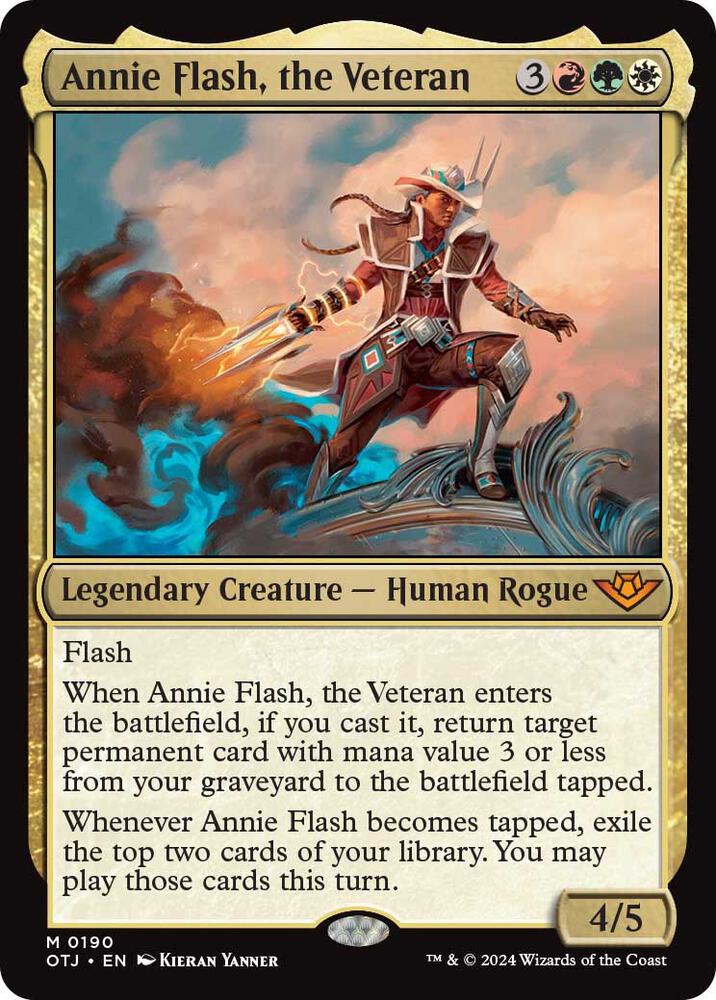 Annie Flash, the Veteran (190) [Outlaws of Thunder Junction]