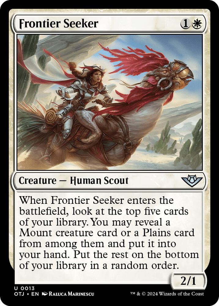 Frontier Seeker (13) [Outlaws of Thunder Junction]