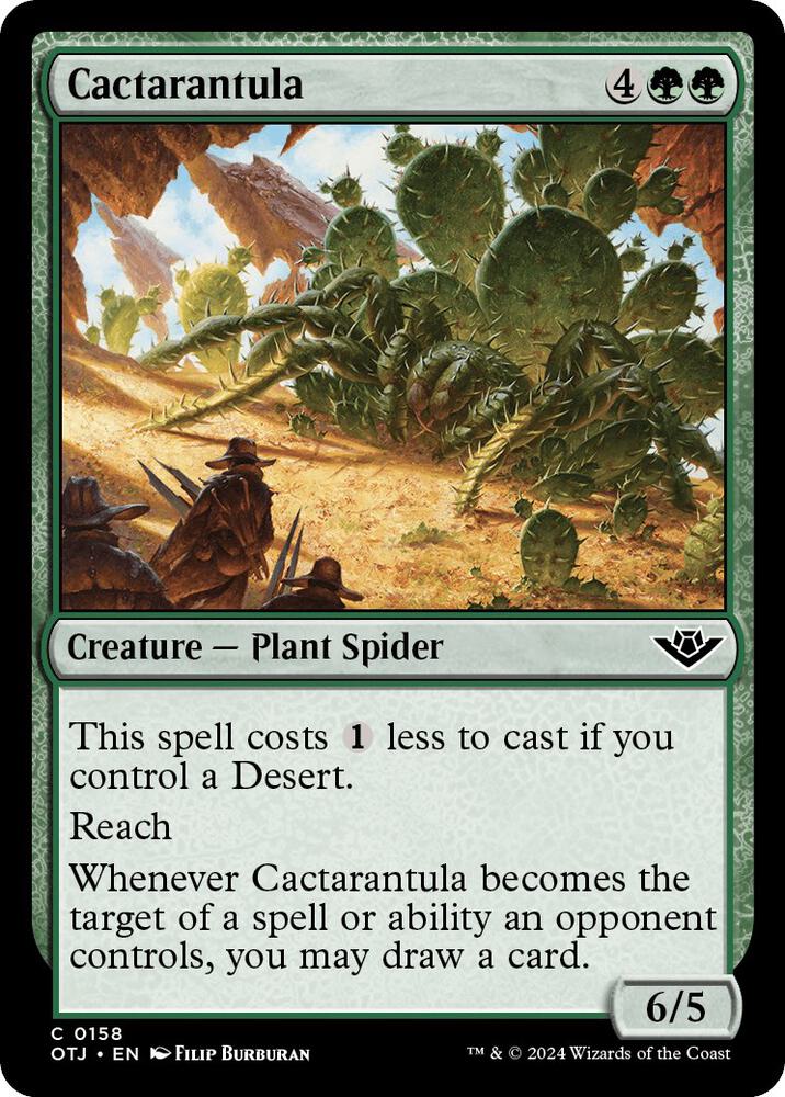 Cactarantula (158) [Outlaws of Thunder Junction]
