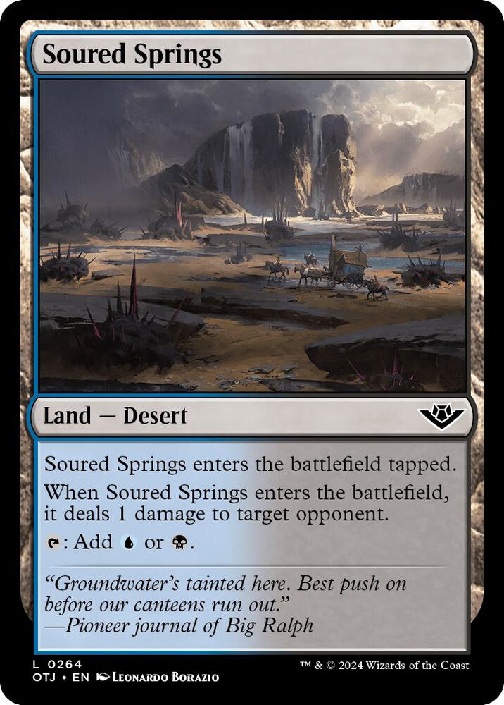 Soured Springs (264) [Outlaws of Thunder Junction]